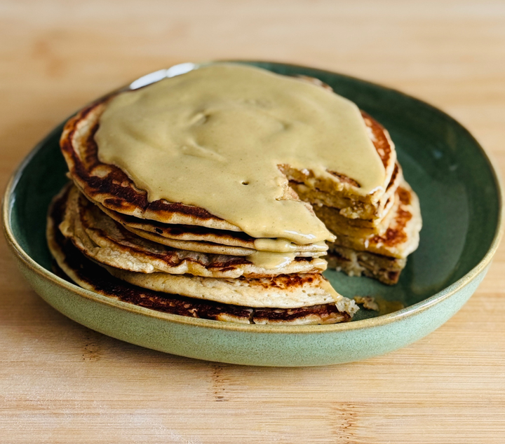 Pistachio Cream Pancakes